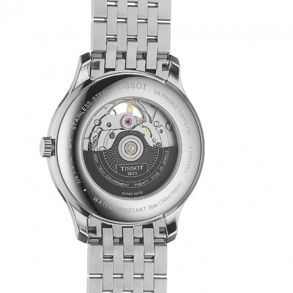 Tissot Tradition Powermatic 80 Open Heart Automatic Watch For Men - T063.907.11.038.00