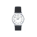 Tissot T Classic Desire White Dial Black Leather Strap Watch For Men - T52.1.421.12