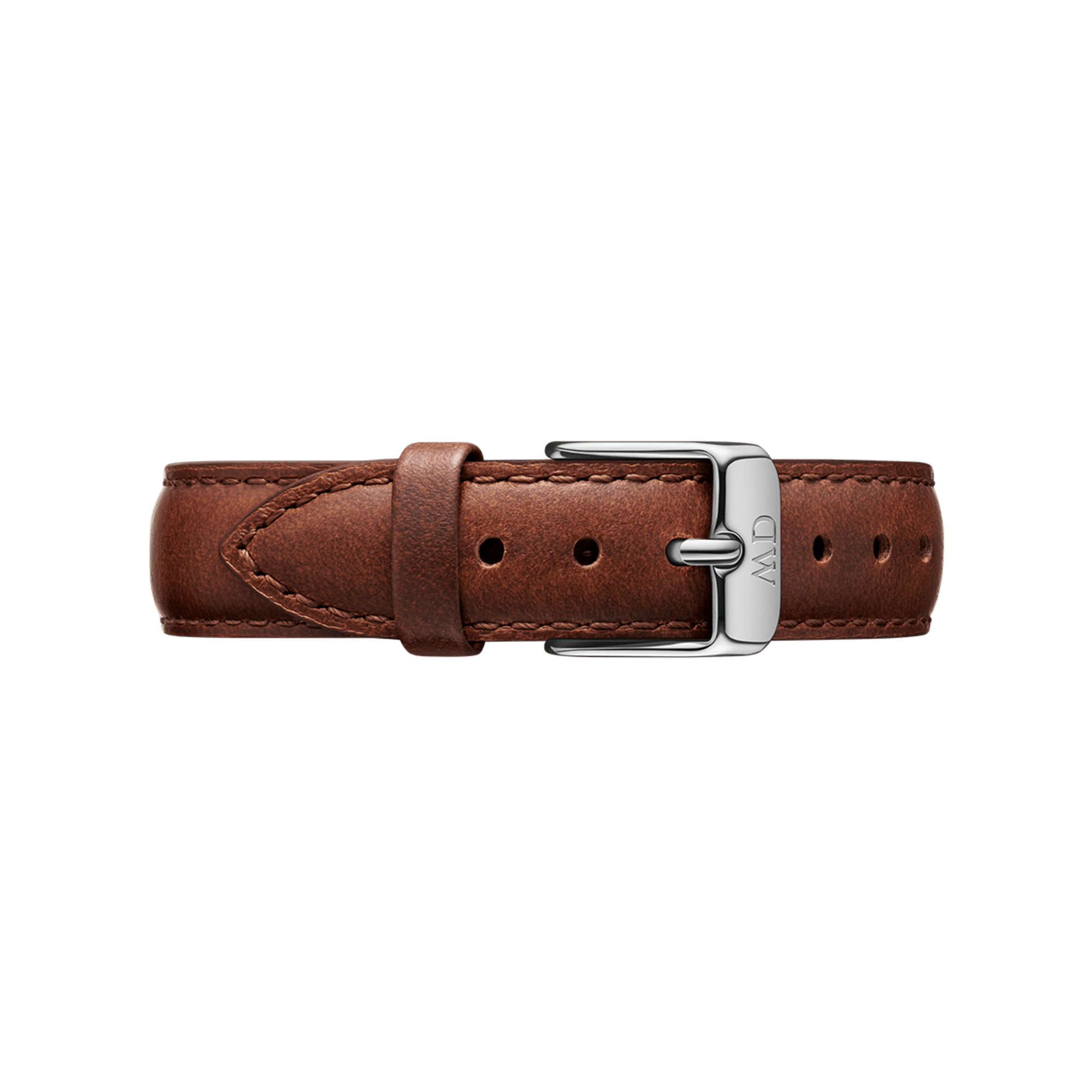 Daniel Wellington Classic Durham Black Dial Brown Leather Strap Watch For Women - DW00100142