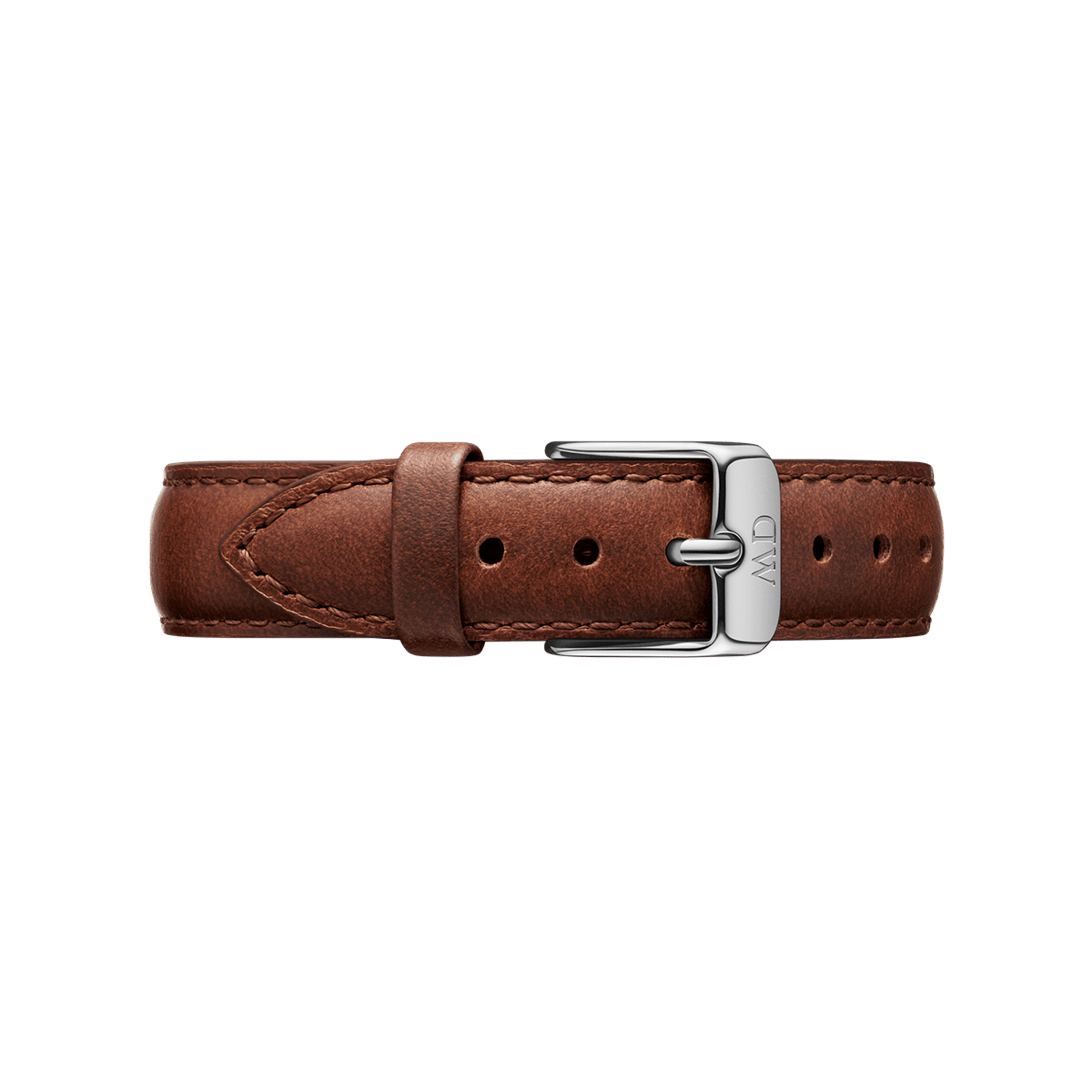 Daniel Wellington Classic Durham Black Dial Brown Leather Strap Watch For Women - DW00100142