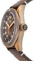 Tag Heuer Autavia Brown Dial Brown Leather Strap Watch for Men - WBE5191.FC8276