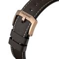 Tag Heuer Autavia 42mm Brown Dial Brown Leather Strap Watch for Men - WBE5191.FC8276