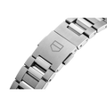 Tag Heuer Carrera Date Automatic 18K Green Dial Silver Steel Strap Watch for Women - WBN2312.BA0001