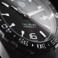 Tag Heuer Formula 1 Calibre 5 Chronograph Anthracite Dial Silver Steel Strap Watch for Men - WAZ2011.BA0842