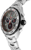 Tag Heuer Formula 1 Special Edition Chronograph Grey Dial Silver Steel Strap Watch for Men - CAZ1012.BA0883