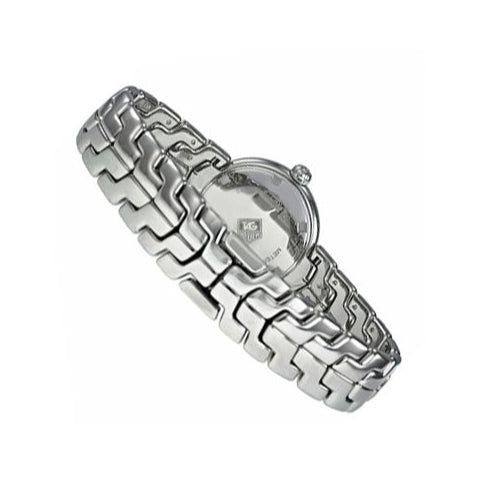 Tag Heuer Link Diamonds Silver Dial Silver Steel Strap Watch for Women - WAT1413.BA0954