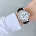 Coach Madison White Dial Black Leather Strap Watch for Women - 14502399