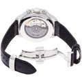 Tissot T Classic Chemin Des Tourelles Chronograph Black Dial Black Leather Strap Watch For Men - T099.427.16.058.00
