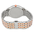 Tissot T Classic Tradition White Dial Two Tone Mesh Bracelet Watch For Men - T063.610.22.037.01
