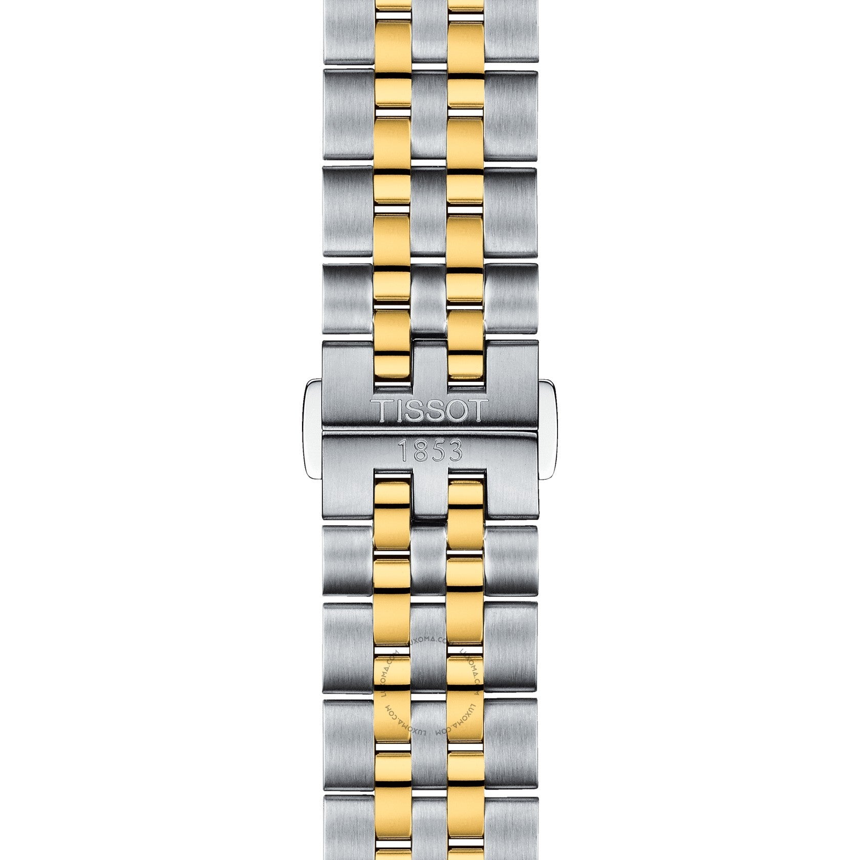 Tissot Ballade Powermatic 80 Chronometer Silver Dial Two Tone Steel Strap Watch For Men - T108.408.22.037.00