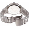 Guess Horizon Chronograph Quartz Blue Dial Silver Steel Strap Watch for Men - W0379G3