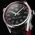 Tag Heuer Carrera Muhammad Ali Calibre 5 Black Dial Black Leather Strap Watch for Men - WAR2A11.FC6337