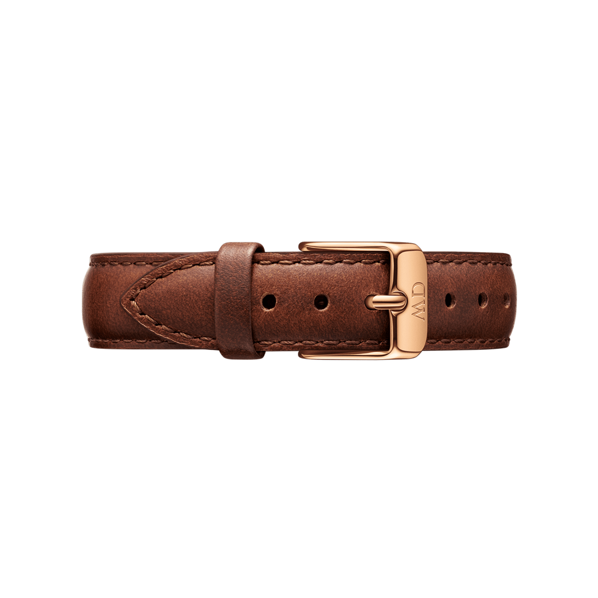 Daniel Wellington Classic Petite Bristol Black Dial Brown Leather Strap Watch For Women - DW00100221