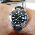 Tag Heuer Aquaracer Black Dial Watch for Men - WAY201C.FC6395