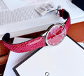 Gucci G-Timeless Cherry Red Mother of Pearl Dial 27mm Watch For Women - YA126584