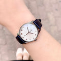 Gucci G-Timeless Signature Mother of Pearl Star Dial Blue Watch For Women - YA126588